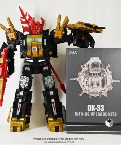 DNA Designs - DK-33 - Upgrade Kit For Black Zarak Transformers
