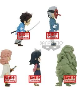 Bandai Demon Slayer: Kimetsu No Yaiba World Collectable Figure Vol.1 Set Of 5 Figures Anime