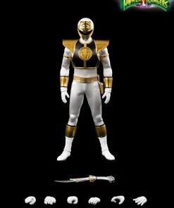 ThreeZero 1/6 Scale Figure - Mighty Morphin Power Rangers - White Ranger 19 ThreeZero 1/6 Scale Figure - Mighty Morphin Power Rangers - White Ranger