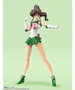 Bandai S.H. Figuarts Sailor Moon - Sailor Jupiter - Animation Color Edition "Pretty Guardian Sailor Moon" Anime