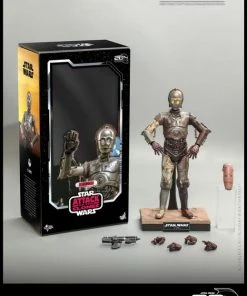 Pre-Orders Hot Toys Movie Masterpiece Series - Star Wars Episode II: Attack Of The Clones - C-3PO 34 Pre-Orders Hot Toys Movie Masterpiece Series - Star Wars Episode II: Attack Of The Clones - C-3PO