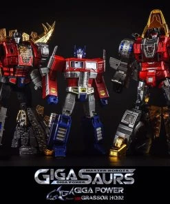 GigaPower Gigasaur HQ-02 Grassor ( Chrome Version )