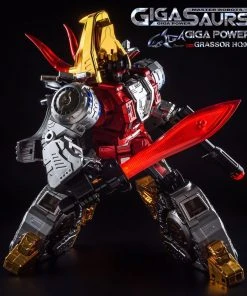 GigaPower Gigasaur HQ-02 Grassor ( Chrome Version )
