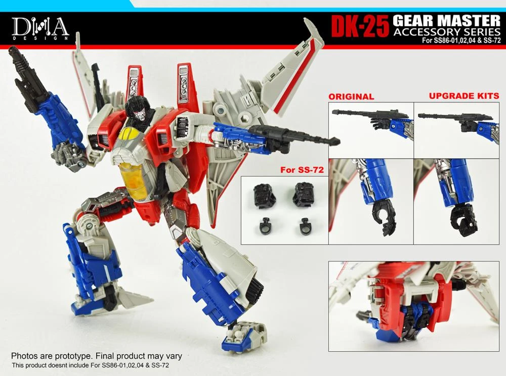 DNA Designs - DK-25 Gear Master Accessory Series Upgrade Kit 4 DNA Designs - DK-25 Gear Master Accessory Series Upgrade Kit