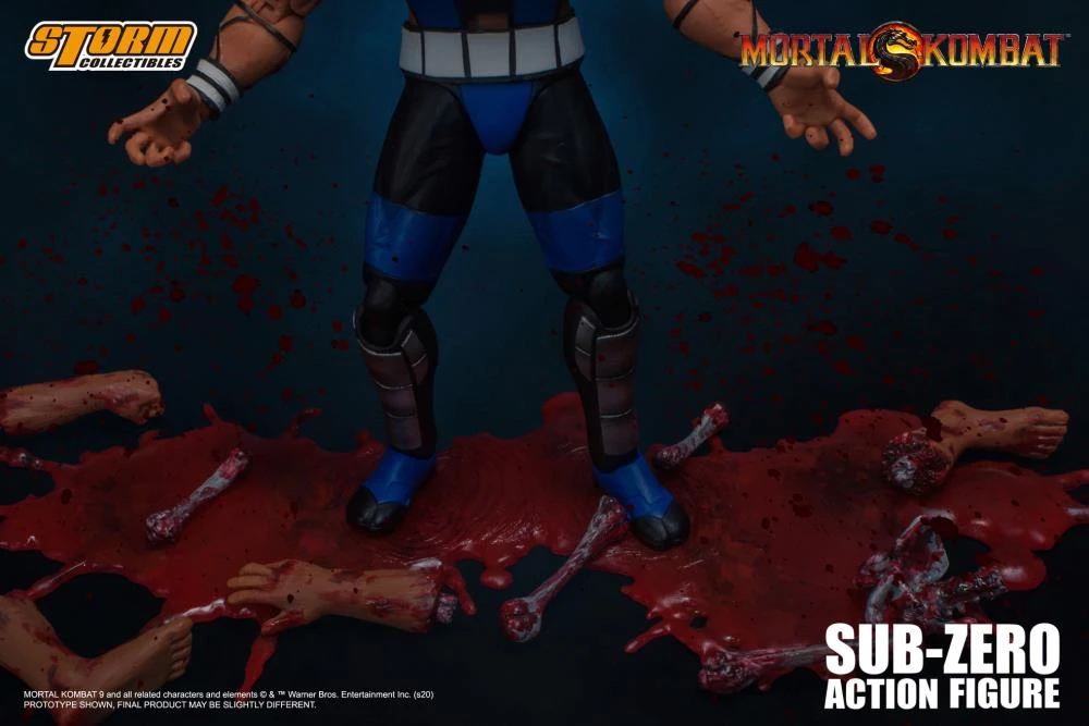 Storm Collectibles Mortal Kombat 3 - Sub-Zero Unmasked Video Games 17 Storm Collectibles Mortal Kombat 3 - Sub-Zero Unmasked Video Games