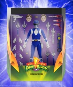 Super 7 Mighty Morphin Power Rangers Ultimates Blue Ranger