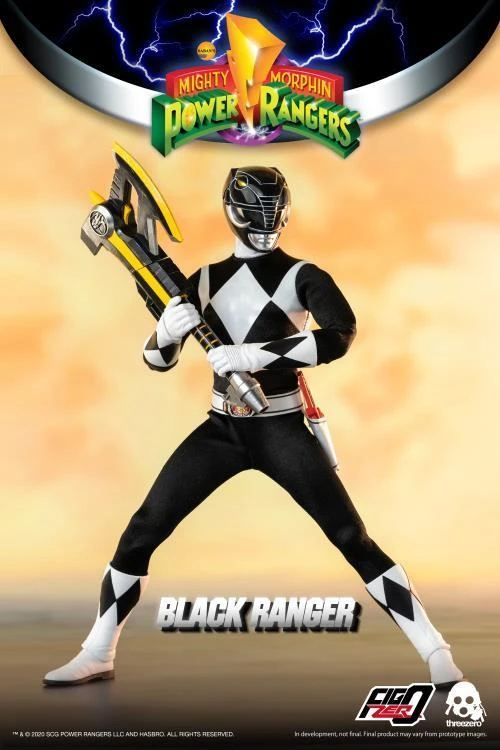 Threezero 1/6 Scale Figure - Mighty Morphin Power Rangers - Black Ranger 4 Threezero 1/6 Scale Figure - Mighty Morphin Power Rangers - Black Ranger