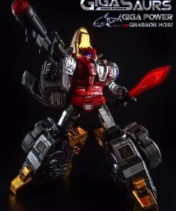 GigaPower Gigasaur HQ-02 Grassor ( Chrome Version )