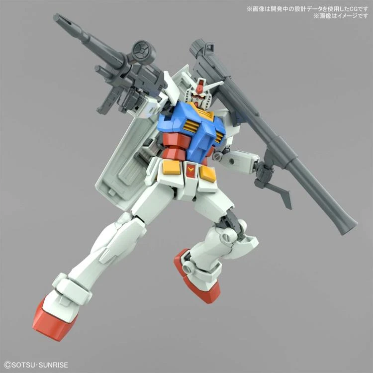 Bandai New Arrivals Gundam Entry Grade 1/144 RX-78-2 (Full Weapon Set) Model Kit 10 Bandai New Arrivals Gundam Entry Grade 1/144 RX-78-2 (Full Weapon Set) Model Kit