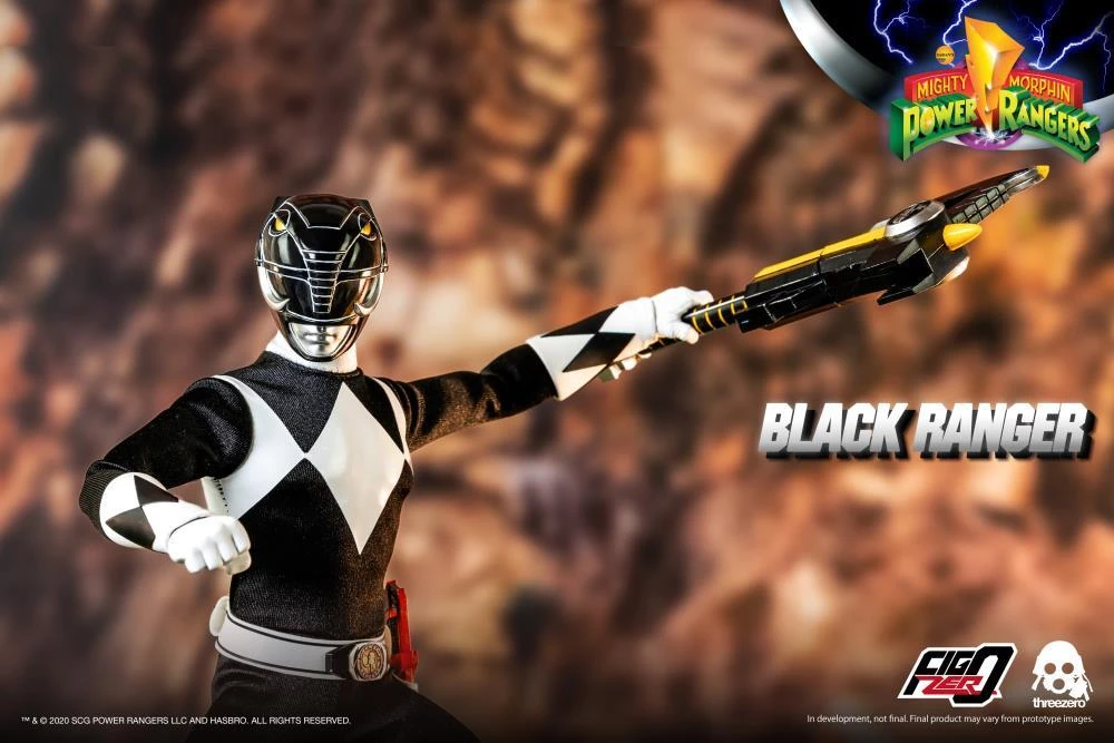 Threezero 1/6 Scale Figure - Mighty Morphin Power Rangers - Black Ranger 9 Threezero 1/6 Scale Figure - Mighty Morphin Power Rangers - Black Ranger