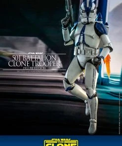 Movies / TV / Sports Hot Toys TV Masterpiece 1/6 Scale Figure - 501st Battalion Clone Trooper - Deluxe (The Clone Wars)