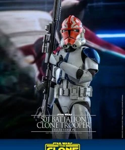 Movies / TV / Sports Hot Toys TV Masterpiece 1/6 Scale Figure - 501st Battalion Clone Trooper - Deluxe (The Clone Wars)
