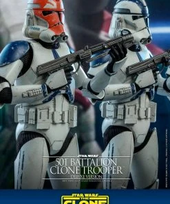 Movies / TV / Sports Hot Toys TV Masterpiece 1/6 Scale Figure - 501st Battalion Clone Trooper - Deluxe (The Clone Wars)