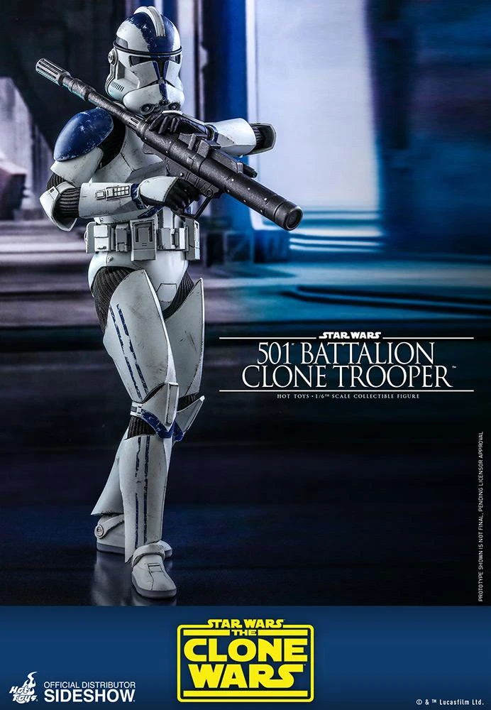 Movies / TV / Sports Hot Toys TV Masterpiece 1/6 Scale Figure - 501st Battalion Clone Trooper (The Clone Wars) 7 Movies / TV / Sports Hot Toys TV Masterpiece 1/6 Scale Figure - 501st Battalion Clone Trooper (The Clone Wars)