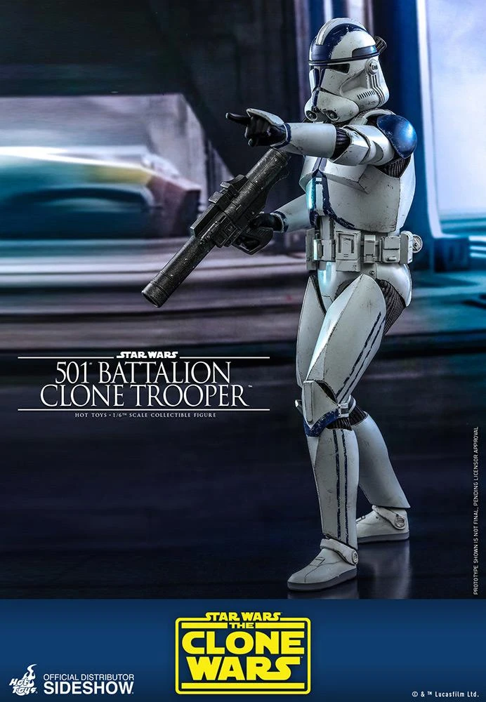 Movies / TV / Sports Hot Toys TV Masterpiece 1/6 Scale Figure - 501st Battalion Clone Trooper (The Clone Wars) 6 Movies / TV / Sports Hot Toys TV Masterpiece 1/6 Scale Figure - 501st Battalion Clone Trooper (The Clone Wars)