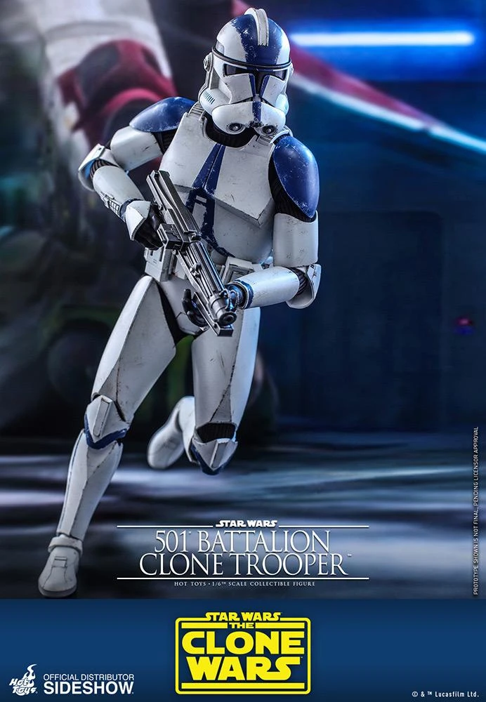 Movies / TV / Sports Hot Toys TV Masterpiece 1/6 Scale Figure - 501st Battalion Clone Trooper (The Clone Wars) 8 Movies / TV / Sports Hot Toys TV Masterpiece 1/6 Scale Figure - 501st Battalion Clone Trooper (The Clone Wars)