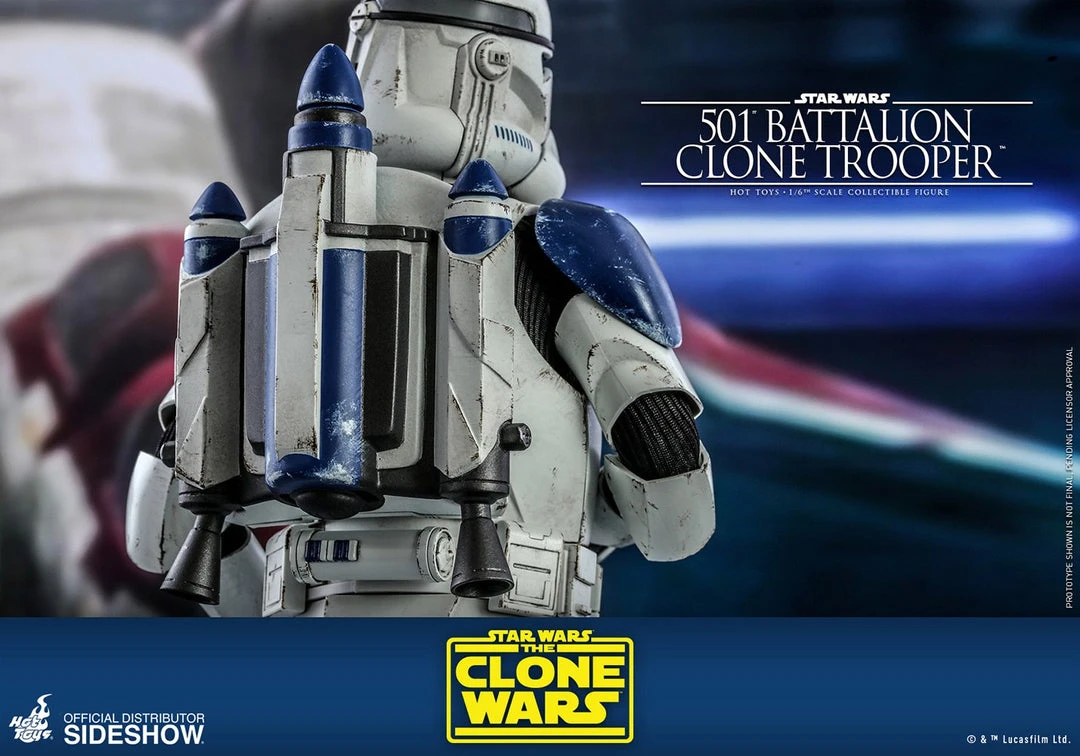 Movies / TV / Sports Hot Toys TV Masterpiece 1/6 Scale Figure - 501st Battalion Clone Trooper (The Clone Wars) 10 Movies / TV / Sports Hot Toys TV Masterpiece 1/6 Scale Figure - 501st Battalion Clone Trooper (The Clone Wars)