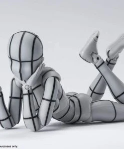Bandai S.H. Figuarts Body Chan Wireframe (Gray Color Ver.)
