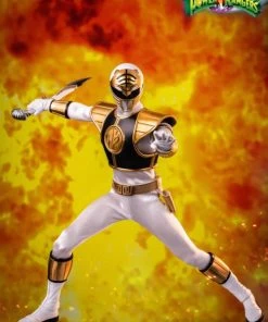ThreeZero 1/6 Scale Figure - Mighty Morphin Power Rangers - White Ranger 18 ThreeZero 1/6 Scale Figure - Mighty Morphin Power Rangers - White Ranger