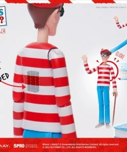Blitzway Where's Waldo? MEGAHERO Waldo 1/12 Scale Deluxe Figure