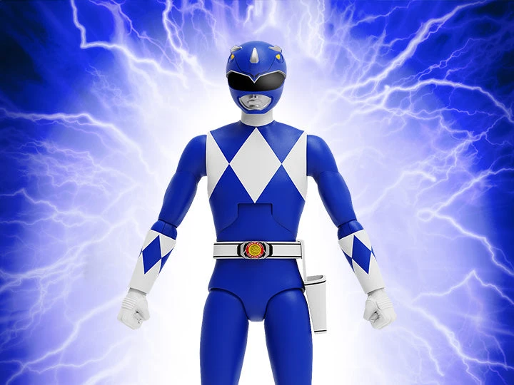 Super 7 Mighty Morphin Power Rangers Ultimates Blue Ranger 3 Super 7 Mighty Morphin Power Rangers Ultimates Blue Ranger