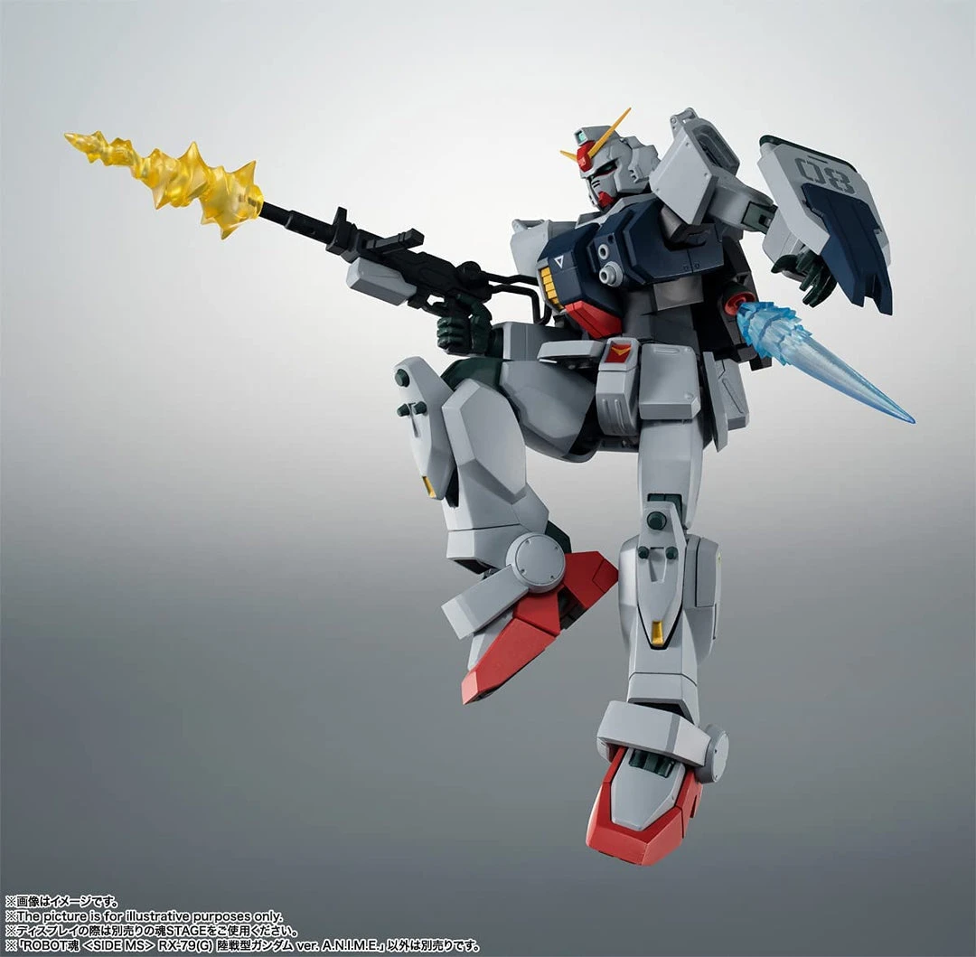 Bandai New Arrivals Gundam - The Robot Spirits - "Mobile Suit Gundam The 08th MS Team" Gundam Ground Type Ver. A.N.I.M.E. 9 Bandai New Arrivals Gundam - The Robot Spirits - "Mobile Suit Gundam The 08th MS Team" Gundam Ground Type Ver. A.N.I.M.E.