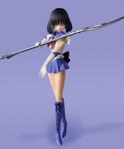 Bandai Anime S.H. Figuarts Sailor Moon - Sailor Saturn - Animation Color Edition "Pretty Guardian Sailor Moon" 11 Bandai Anime S.H. Figuarts Sailor Moon - Sailor Saturn - Animation Color Edition