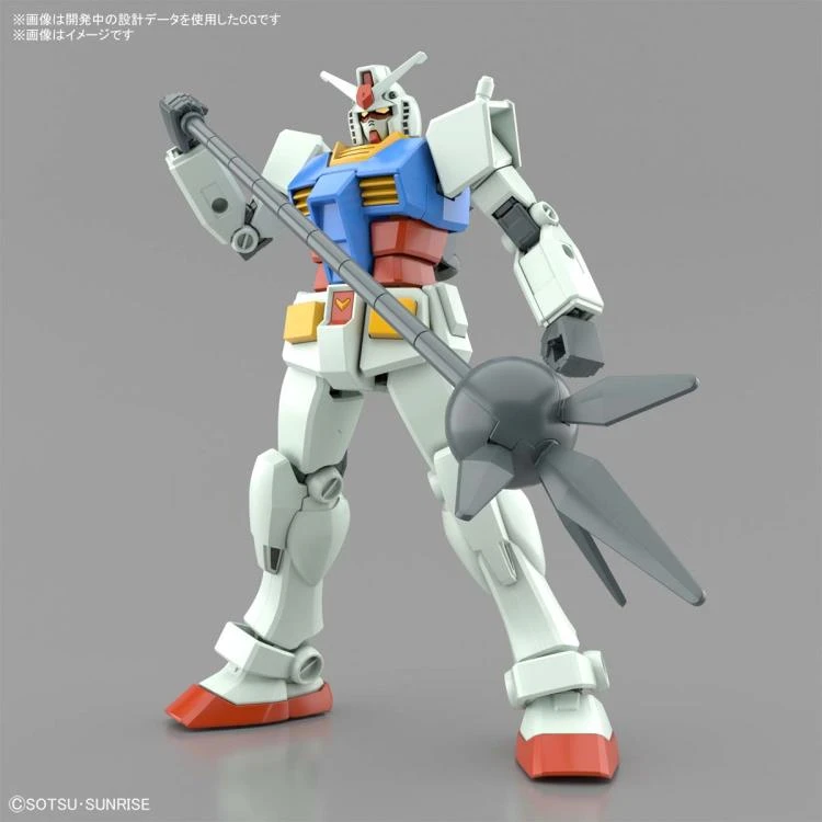 Bandai New Arrivals Gundam Entry Grade 1/144 RX-78-2 (Full Weapon Set) Model Kit 6 Bandai New Arrivals Gundam Entry Grade 1/144 RX-78-2 (Full Weapon Set) Model Kit