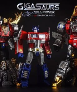 GigaPower Gigasaur HQ-02 Grassor ( Chrome Version )