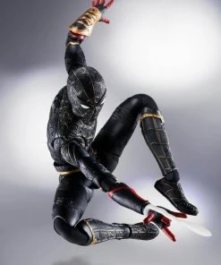 Bandai Spider-Man: No Way Home S.H.Figuarts Spider-Man (Black & Gold Suit) New Arrivals 16 Bandai Spider-Man: No Way Home S.H.Figuarts Spider-Man (Black & Gold Suit) New Arrivals