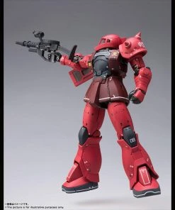 Bandai Anime Gundam Fix Metal Composite Mobile Suit Gundam - MS-05S Char Aznable's Zaku I