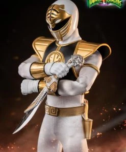 ThreeZero 1/6 Scale Figure - Mighty Morphin Power Rangers - White Ranger 20 ThreeZero 1/6 Scale Figure - Mighty Morphin Power Rangers - White Ranger