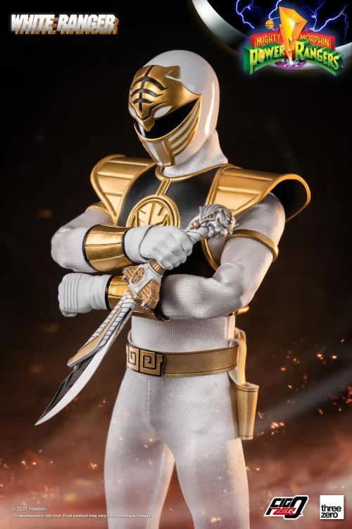 ThreeZero 1/6 Scale Figure - Mighty Morphin Power Rangers - White Ranger 9 ThreeZero 1/6 Scale Figure - Mighty Morphin Power Rangers - White Ranger