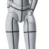 Bandai S.H. Figuarts Body Chan Wireframe (Gray Color Ver.)