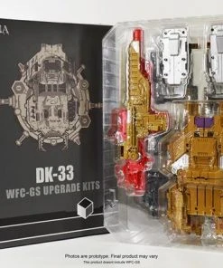 DNA Designs - DK-33 - Upgrade Kit For Black Zarak Transformers