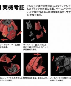 Bandai Anime Gundam #29 RG 1/144 MSN-04 Sazabi "Char's Counterattack" 16 Bandai Anime Gundam #29 RG 1/144 MSN-04 Sazabi