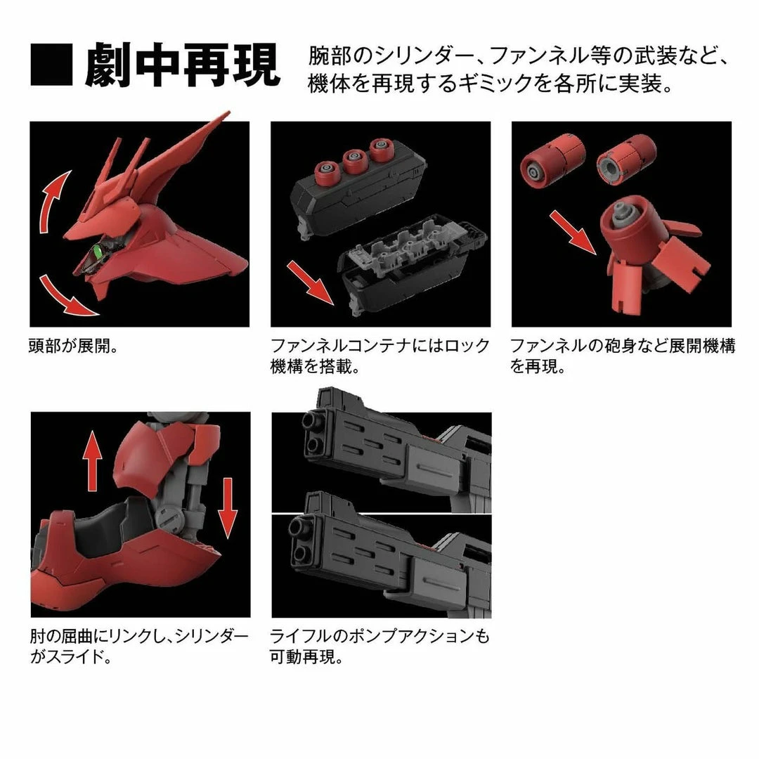 Bandai Anime Gundam #29 RG 1/144 MSN-04 Sazabi "Char's Counterattack" 10 Bandai Anime Gundam #29 RG 1/144 MSN-04 Sazabi "Char's Counterattack"