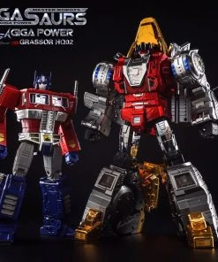 GigaPower Gigasaur HQ-02 Grassor ( Chrome Version )