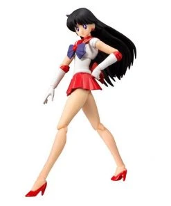 Bandai Anime S.H. Figuarts Sailor Moon - Sailor Mars - Animation Color Edition "Pretty Guardian Sailor Moon"