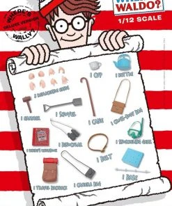 Blitzway Where's Waldo? MEGAHERO Waldo 1/12 Scale Deluxe Figure