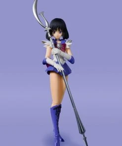 Bandai Anime S.H. Figuarts Sailor Moon - Sailor Saturn - Animation Color Edition "Pretty Guardian Sailor Moon"