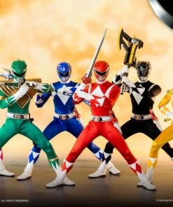 Threezero 1/6 Scale Figure - Mighty Morphin Power Rangers - Core Rangers & Green Ranger 6-Pack