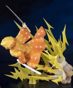 Bandai Demon Slayer: Kimetsu No Yaiba FiguartsZERO - Agatsuma Zenitsu Thunder Breathing (Breath Of Thunder) New Arrivals