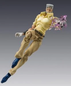 Medicos JoJo's Bizarre Adventure Super Action Statue - Joseph Joestar & Iggy
