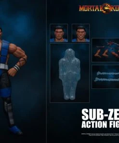 Storm Collectibles Mortal Kombat 3 - Sub-Zero Unmasked Video Games 32 Storm Collectibles Mortal Kombat 3 - Sub-Zero Unmasked Video Games