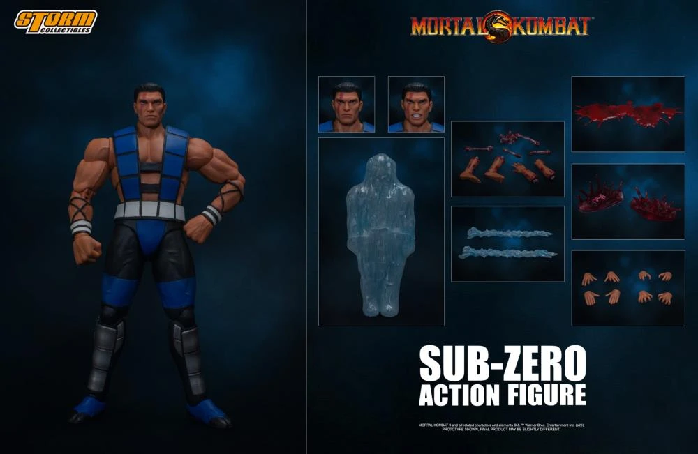 Storm Collectibles Mortal Kombat 3 - Sub-Zero Unmasked Video Games 14 Storm Collectibles Mortal Kombat 3 - Sub-Zero Unmasked Video Games