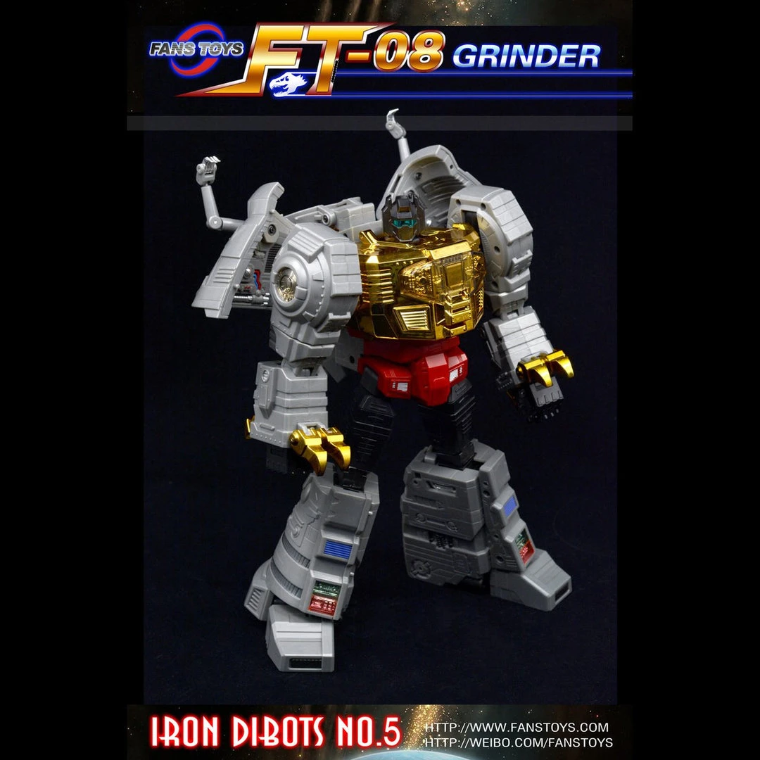 Fans Toys Iron Dibots #5 FT-08 Grinder 3 Fans Toys Iron Dibots #5 FT-08 Grinder