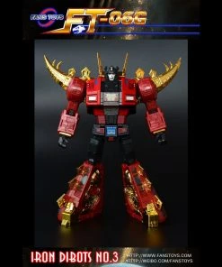 Fans Toys Iron Dibots #3 FT-06G Sever Limited Edition Of 500 Transformers