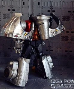 Transformers GigaPower Gigasaur HQ04R Graviter - Chrome Version