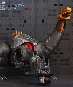 Transformers GigaPower Gigasaur HQ04R Graviter - Chrome Version